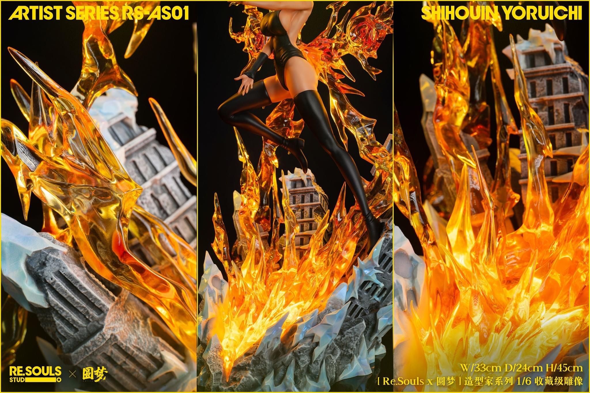 Shihouin Yoruichi - Bleach - Re.Souls Studio x Yuanmeng Studio resin statue Re.Souls Studio x Yuanmeng Studio anime figure