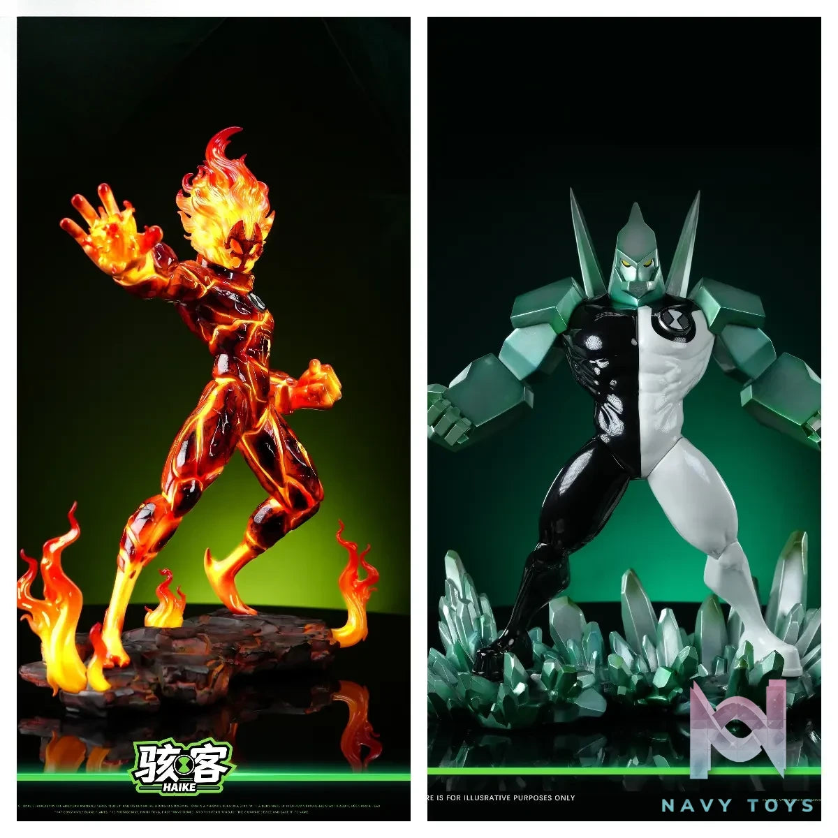 HAIKE Studio – Heatblast Ben 10