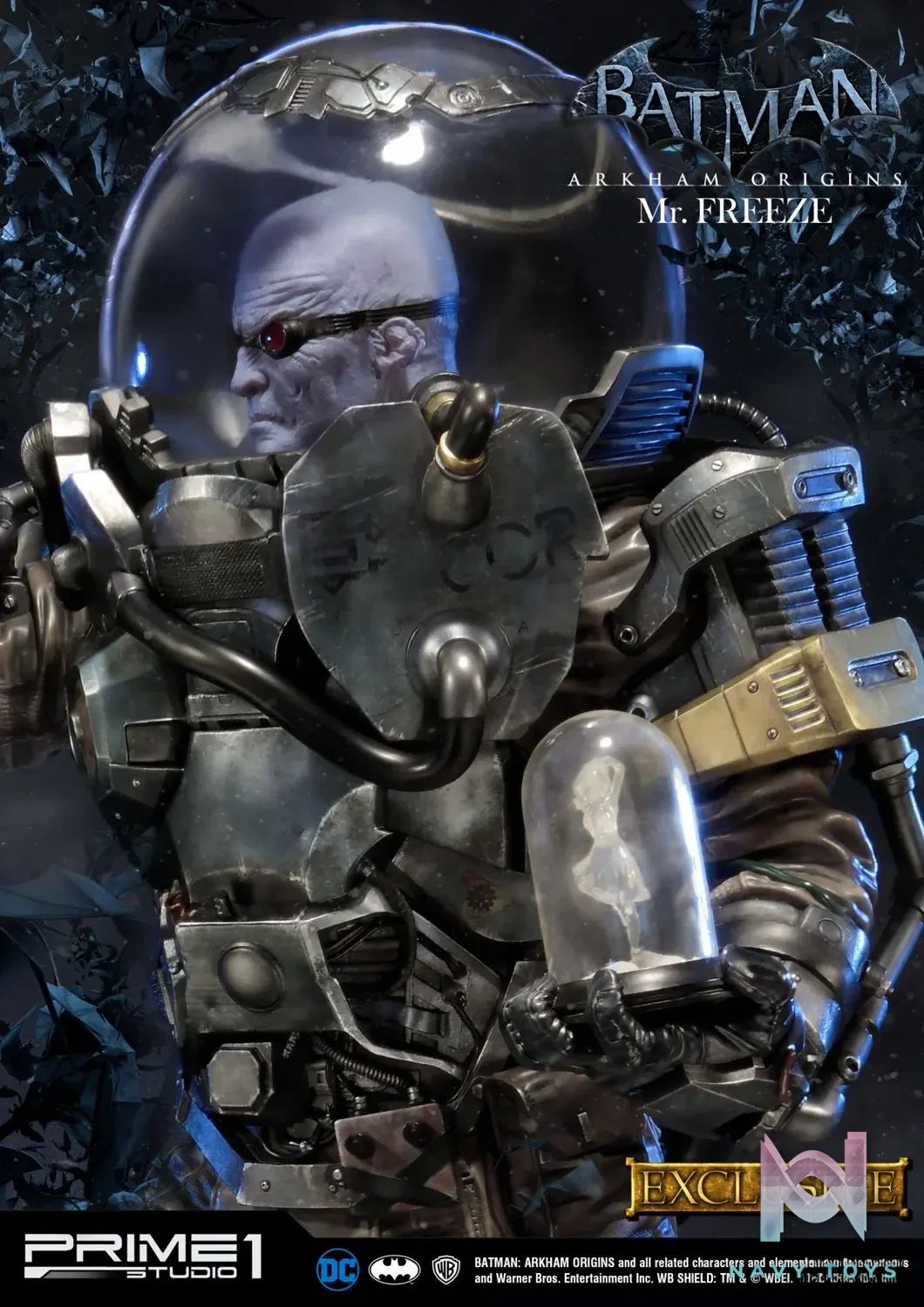 Prime 1 Studio – Museum Masterline Batman: Arkham Origins Mr Freeze MMDC-22 MMDC-22EX (Licensed)