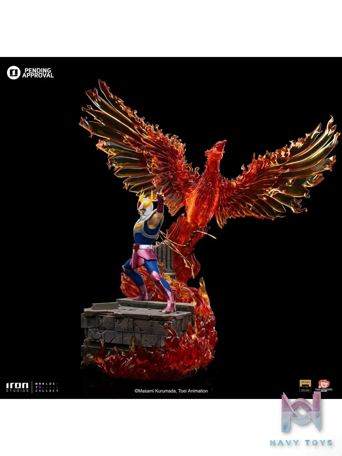 Iron Studio – Saint Seiya Phoenix Ikki TOEIS105624-10 & TOEIS105724-10 (Licensed)