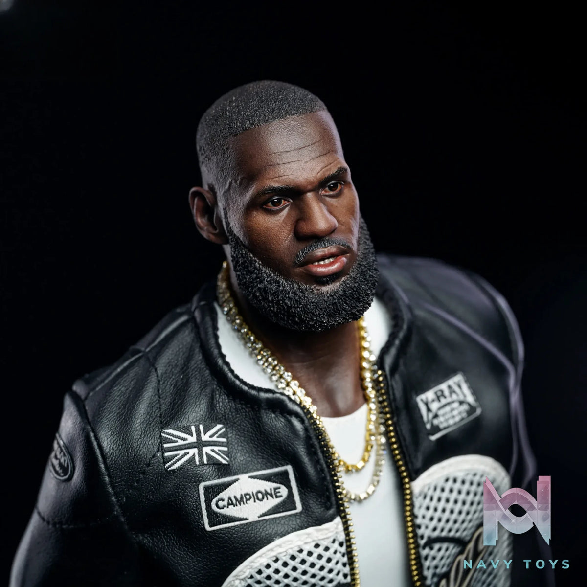 ReSet Studio – 1/6 Leather Jacket LeBron James Articulated Figure Limited Edition NBA