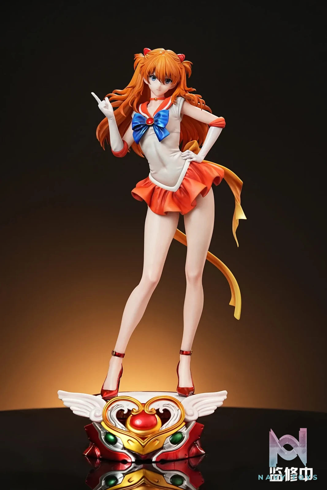 Night Wing Studio – Asuka Cosplay Sailor Moon Aino Minako Neon Genesis Evangelion