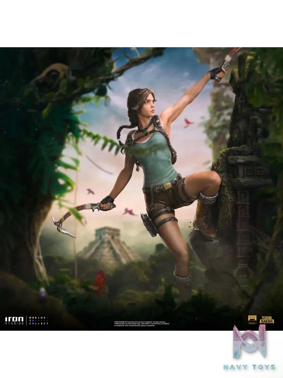 Iron Studio – Tomb Raider Statue Lara Croft LARAC1071240-10 (Licensed)