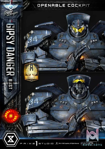 Prime 1 Studio – Life Size Bust Pacific Rim Gipsy Danger LSPACRIM-01 LSPACRIM-01DX (Licensed)