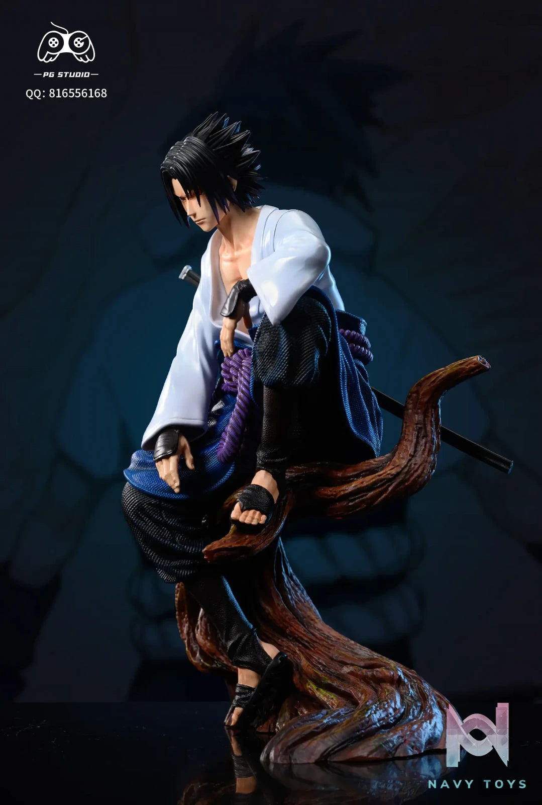 PG Studio – Naruto Sitting Pose Naruto & Sasuke
