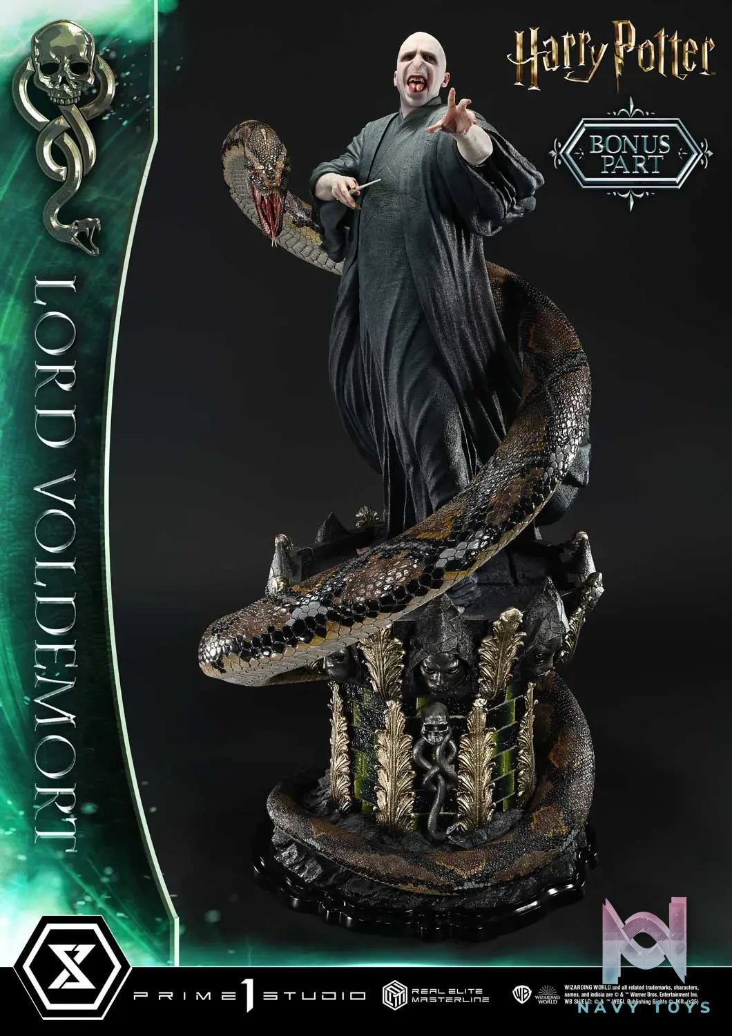 Prime 1 Studio – Harry Potter (Film) Lord Voldemort REMHP-01 REMHP-01S (Licensed)
