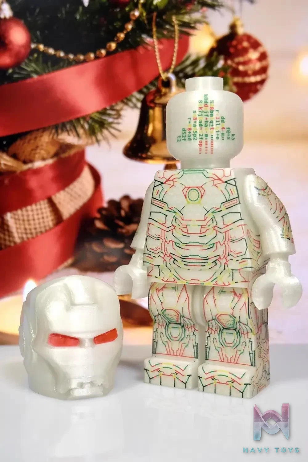 LEYILEBRICK Studio – Iron Man Glow in the dark Iron Man