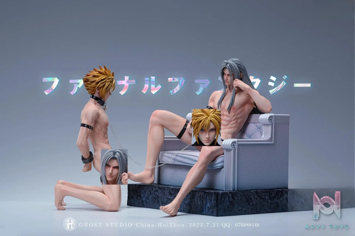 Ghost Studio – Final Fantasy VII Sephiroth & Cloud Strife in Imprisonment