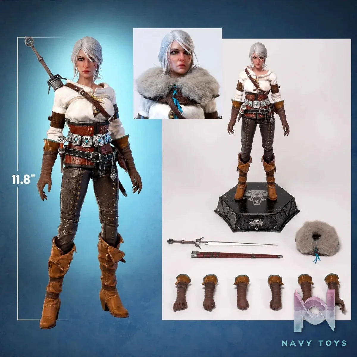 Ciri of the Cinta resin statue PureArts Studio anime figure