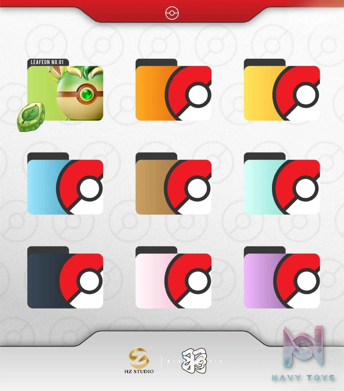 HZ Studio – Pokémon Leafeon Pokeball
