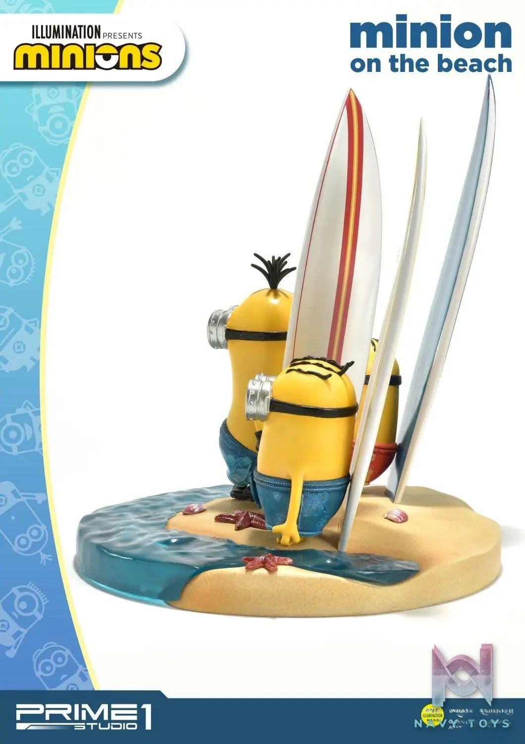 Prime 1 Studio – Prime Collectible Figures Minion On The Beach PCFMINI-01(Licensed)