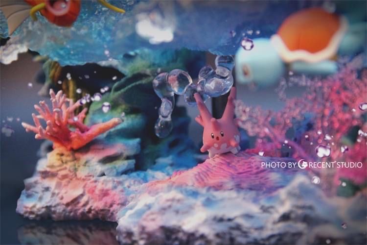 Pokemon - Gyarados resin statue Crescent Studio anime figure