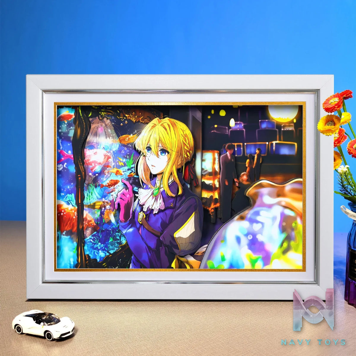 Yu Zhi Jiang Studio – Violet Evergarden 3D Decorative Painting Violet Evergarden
