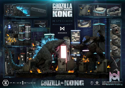 Prime 1 Studio – Ultimate Diorama Masterline Godzilla vs Kong Godzilla VS Kong Final Battle UDMGVK-03(Licensed)