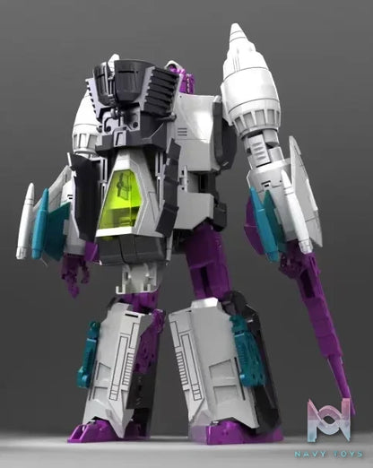 Keith’s Fantasy Club Studio – E.A.V.I. Metal Phase P-10A+ Kingzilla Snapdragon Offwhite Version Transformers