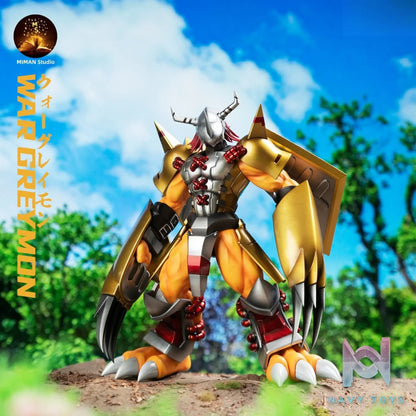 Mi Man Studio – Digimon WarGreymon and Agumon