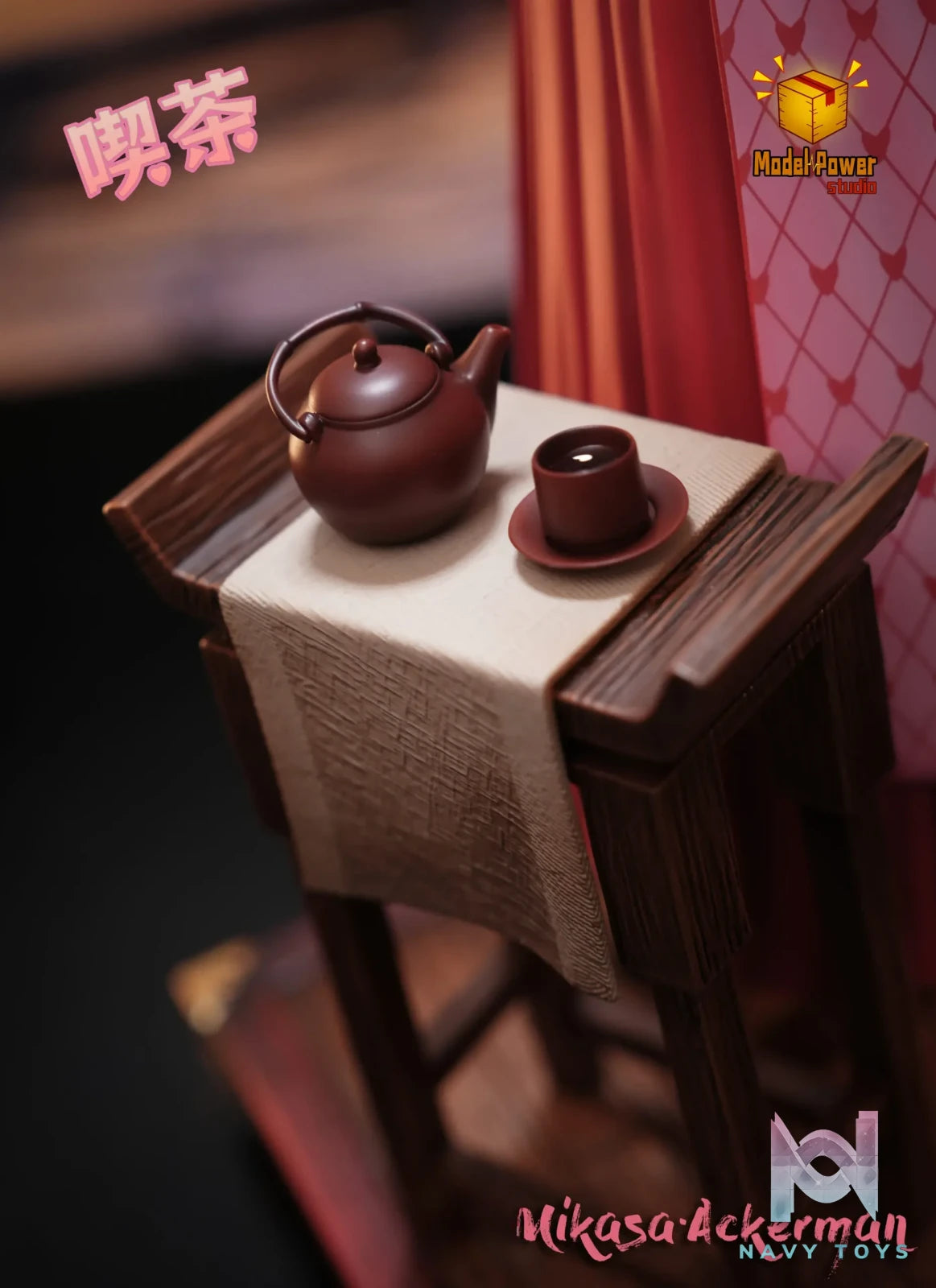 Model Power Studio – Mikasa Ackerman Cafe Attack on Titan