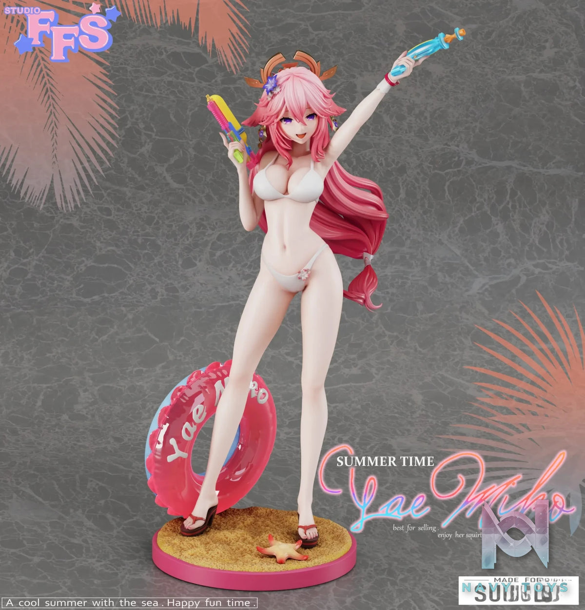 FFS Studio – Genshin Impact Swimwear Series Raiden Shogun & Yae Miko