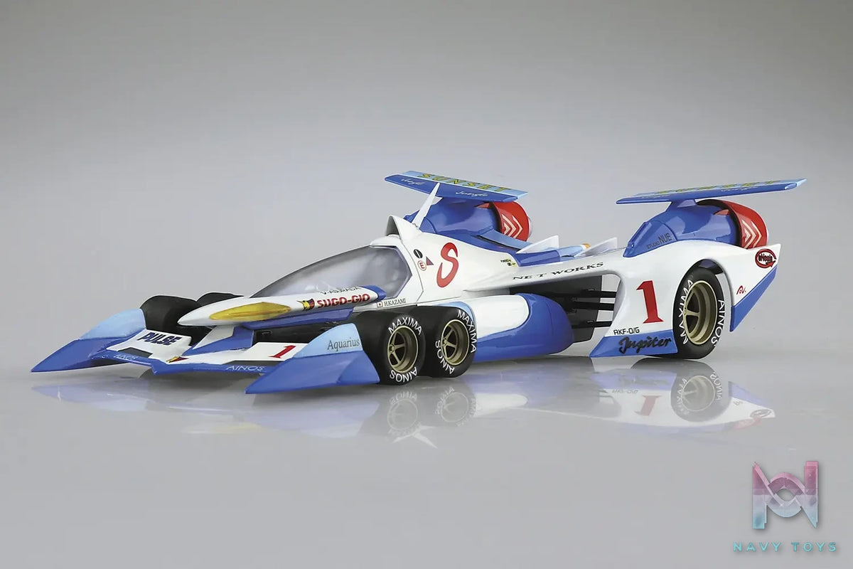 AOSHIMA – 1/24 Future GPX Cyber Formula AKF-0/G 20223 Model Kit (Licensed)