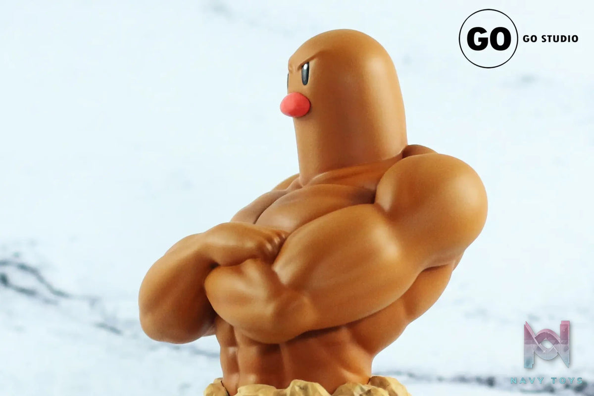 Go Studio – Pokémon muscle Single headed Diglett