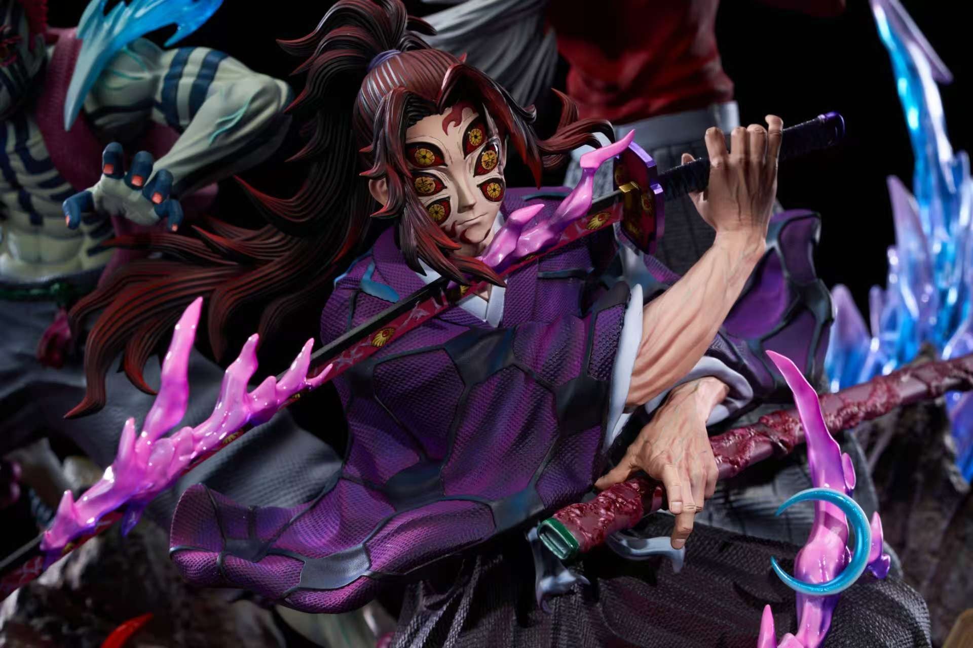 Infinity Castle Kokushibo x Akaza x Douma - Kimetsu No Yaiba - Food Chain Studio resin statue food chain Studio anime figure