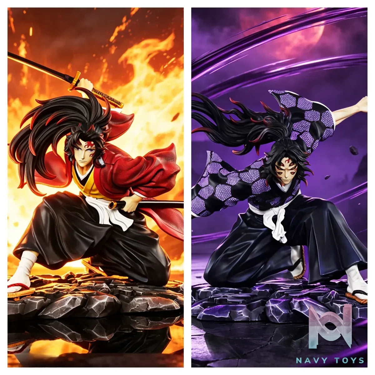 HXH Studio – Yoriichi Tsugikuni X Kokushibo Demon Slayer