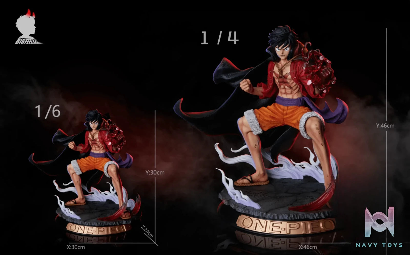 Big Feeler Studio – One Piece #1 Busoshoku Haki Luffy