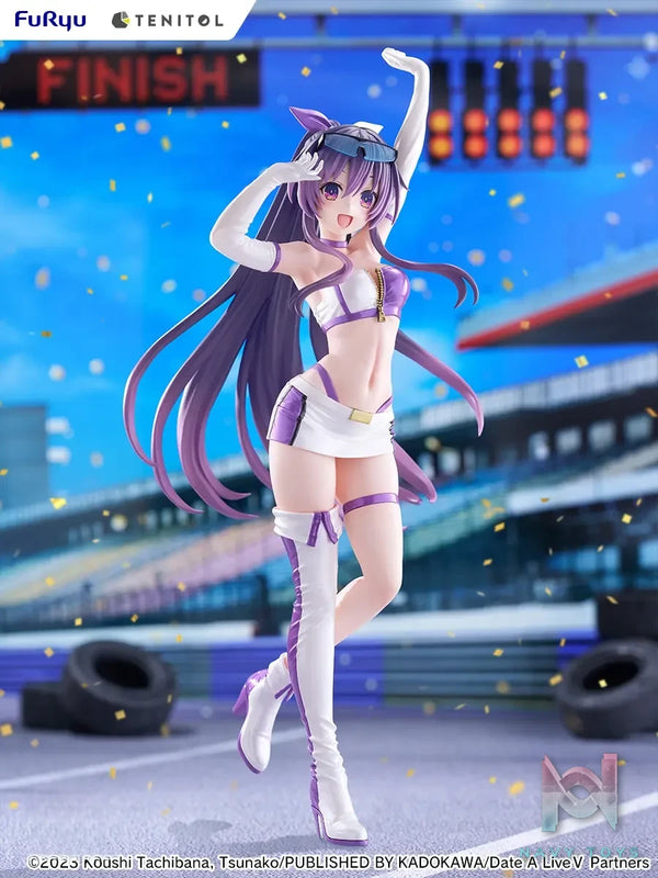 FURYU – TENITOL TALL Date A Live V Tohka Yatogami X Kurumi Tokisaki Race Queen ver. Complete Figure (Licensed)