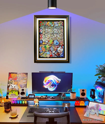KALA HOME Studio – Pokémon Multiple Characters #15 3D Decorative Painting Pokémon