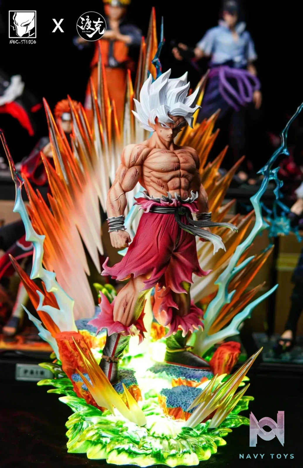 Noc Studio & Du Ke Studio - Dragon Ball Ultra Instinct Goku 2.0 resin statue Navy Toys anime figure