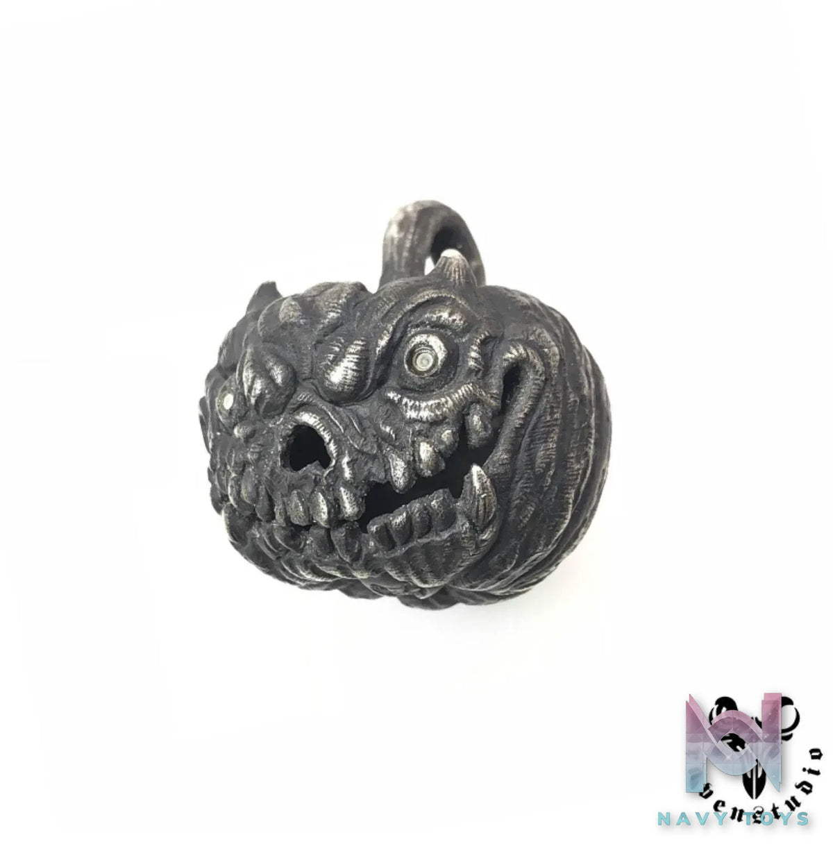 Raven Studio (silver jewelry) – Halloween Exclusive Jack-o’-lantern Pendant Original