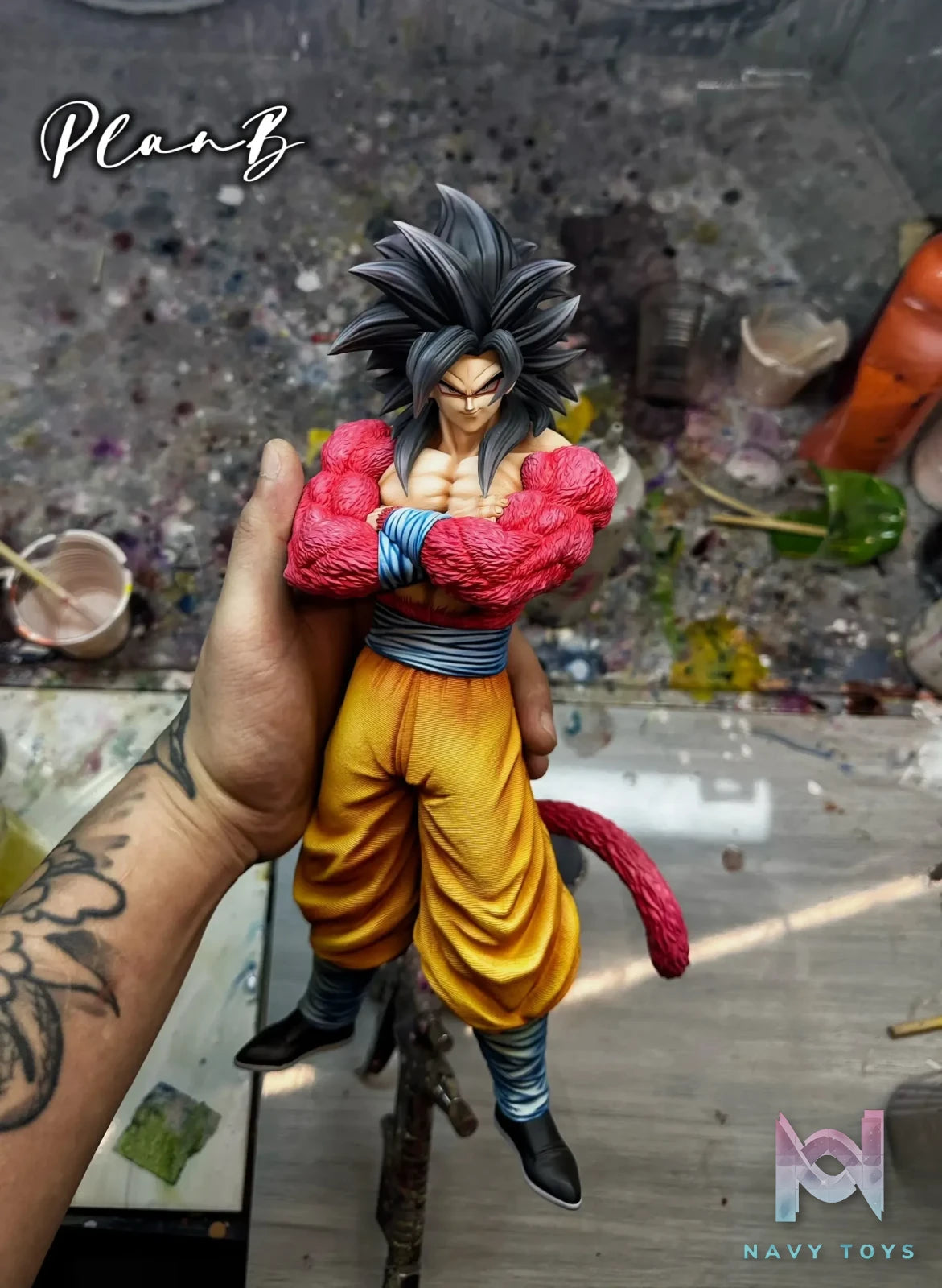 PlanB Studio – Dragon Ball Super Saiyan & Super Saiyan 4