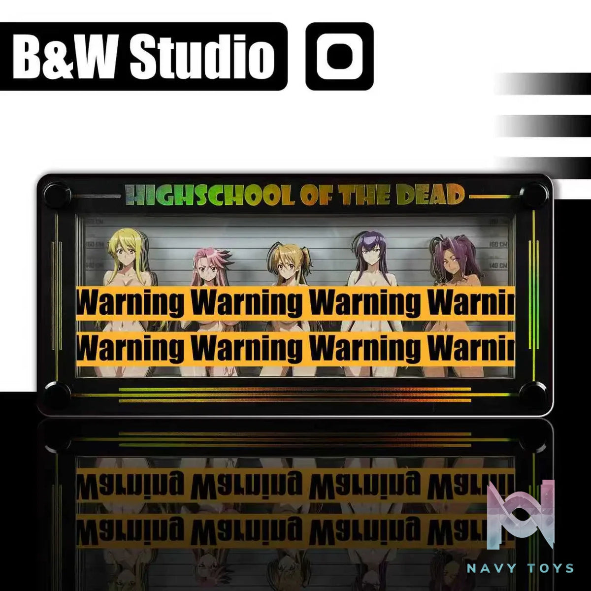 B&W Studio – Highschool of the Dead Desktop Decorative Card Tile