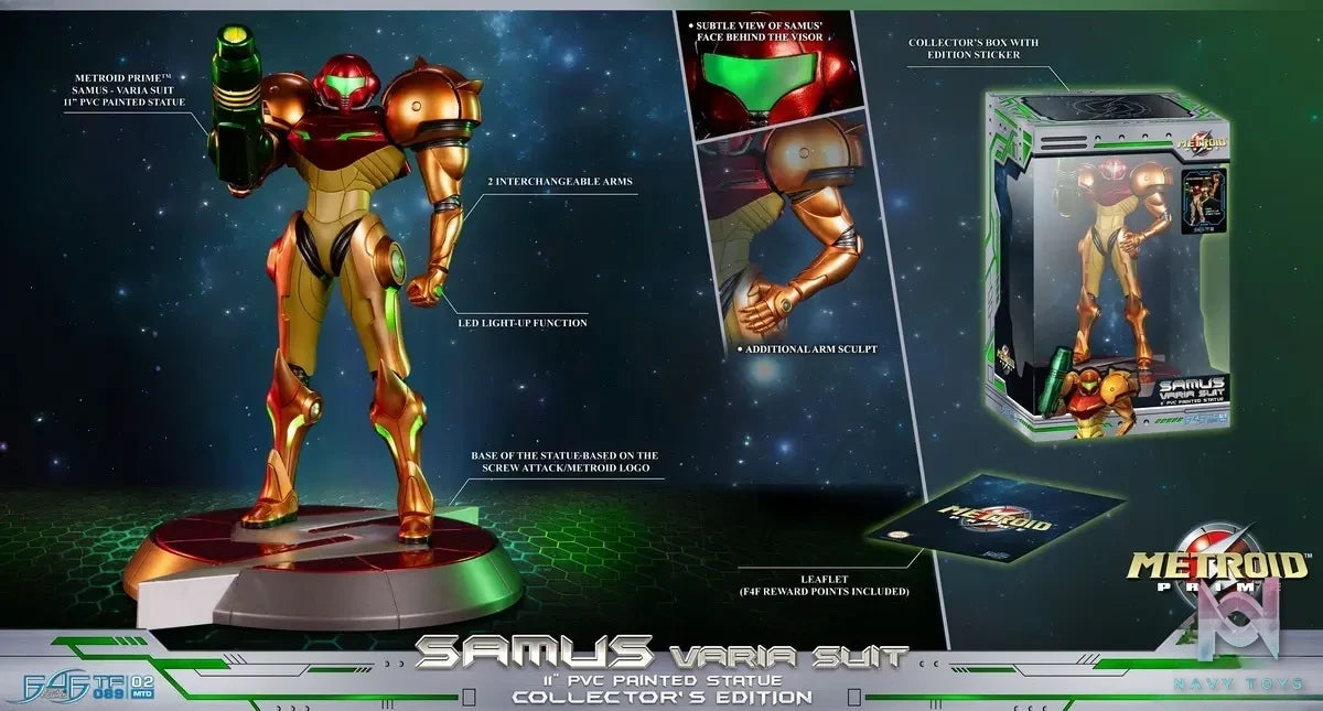 First 4 Figures – Metroid Samus Aran Standard Edition & Collector’s Edition (Licensed)