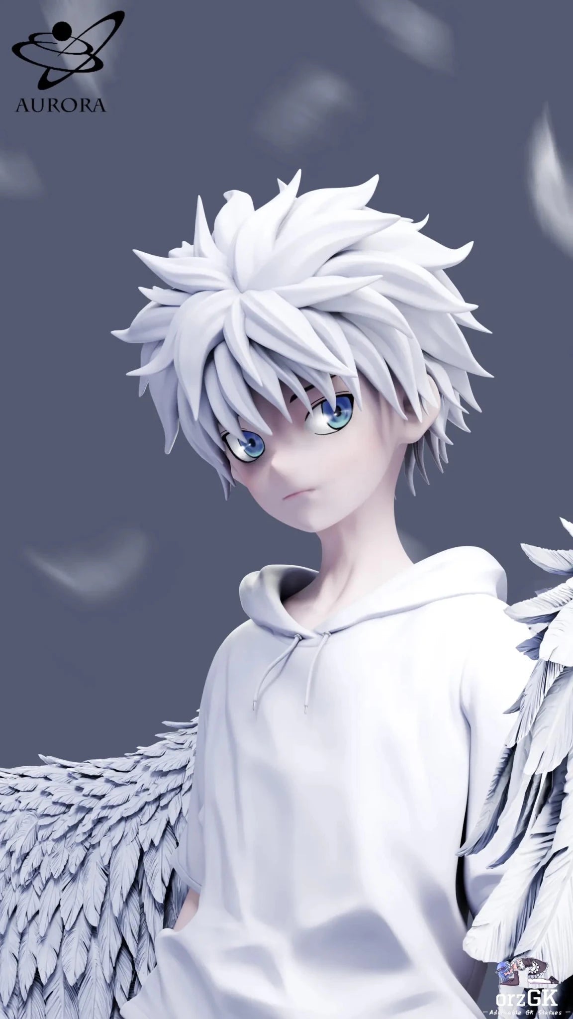 Aurora Studio - HUNTER×HUNTER Little Angel Series Killua Zoldyck resin statue Navy Toys anime figure