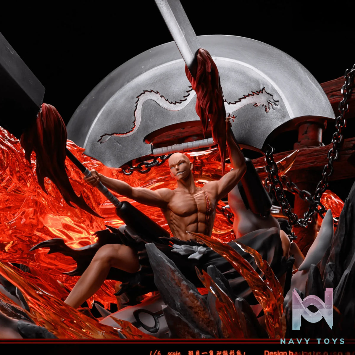 Eleven Studio – BLEACH Ban Kai Series #1 – Ikkaku Madarame