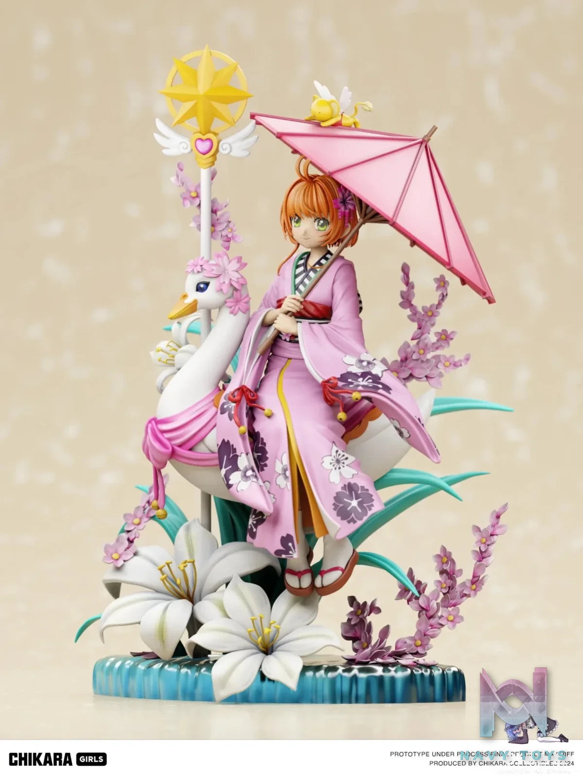 CHIKARA Studio - GIRLS Series: Cardcaptor Sakura Carousel resin statue Navy Toys anime figure