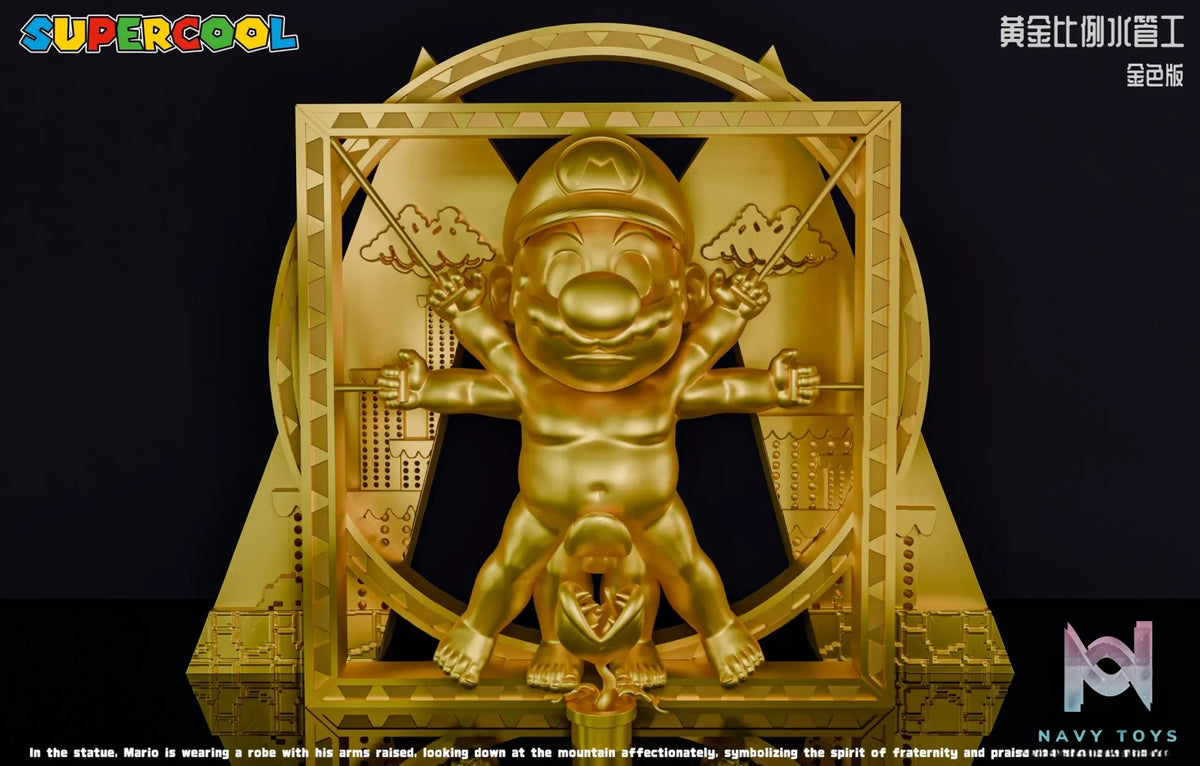 SUPERCOOL Studio – Super Mario Golden Ratio Plumber