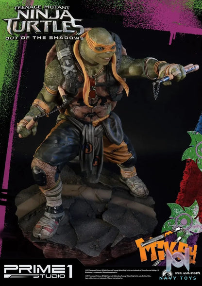 Prime 1 Studio – Premium Masterline Teenage Mutant Ninja Turtles: Out of the Shadows (Film) Michelangelo PMTMNT-06 (Licensed)