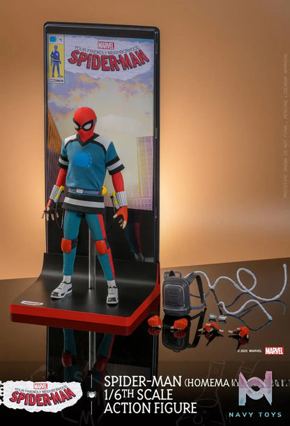 Hottoys & HONO Studio – Marvel Your Friendly Neighborhood Spider-Man (Homemade Suit) Action Figure HS07 (Licensed)