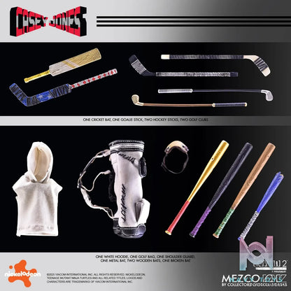 Mezco Studio – 1/12 Teenage Mutant Ninja Turtles – Casey Jones Figure (Licensed)