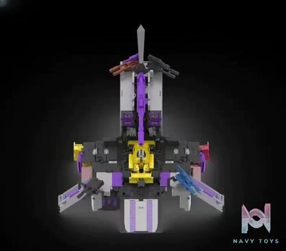 X-Transbots Studio – MX-12T Gravestone Motormaster Youth Version x MX-12B Trailer for MX-12A Gravestone Motormaster w/MX-12C Accessory Pack Transformers