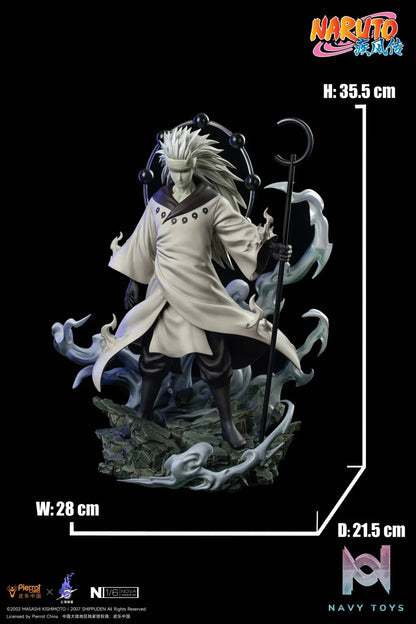 Pickstar Studio – Naruto Officially Licensed Uchiha Madara 1/6 Statue & Uchiha Obito 1/6 Statue (Licensed)