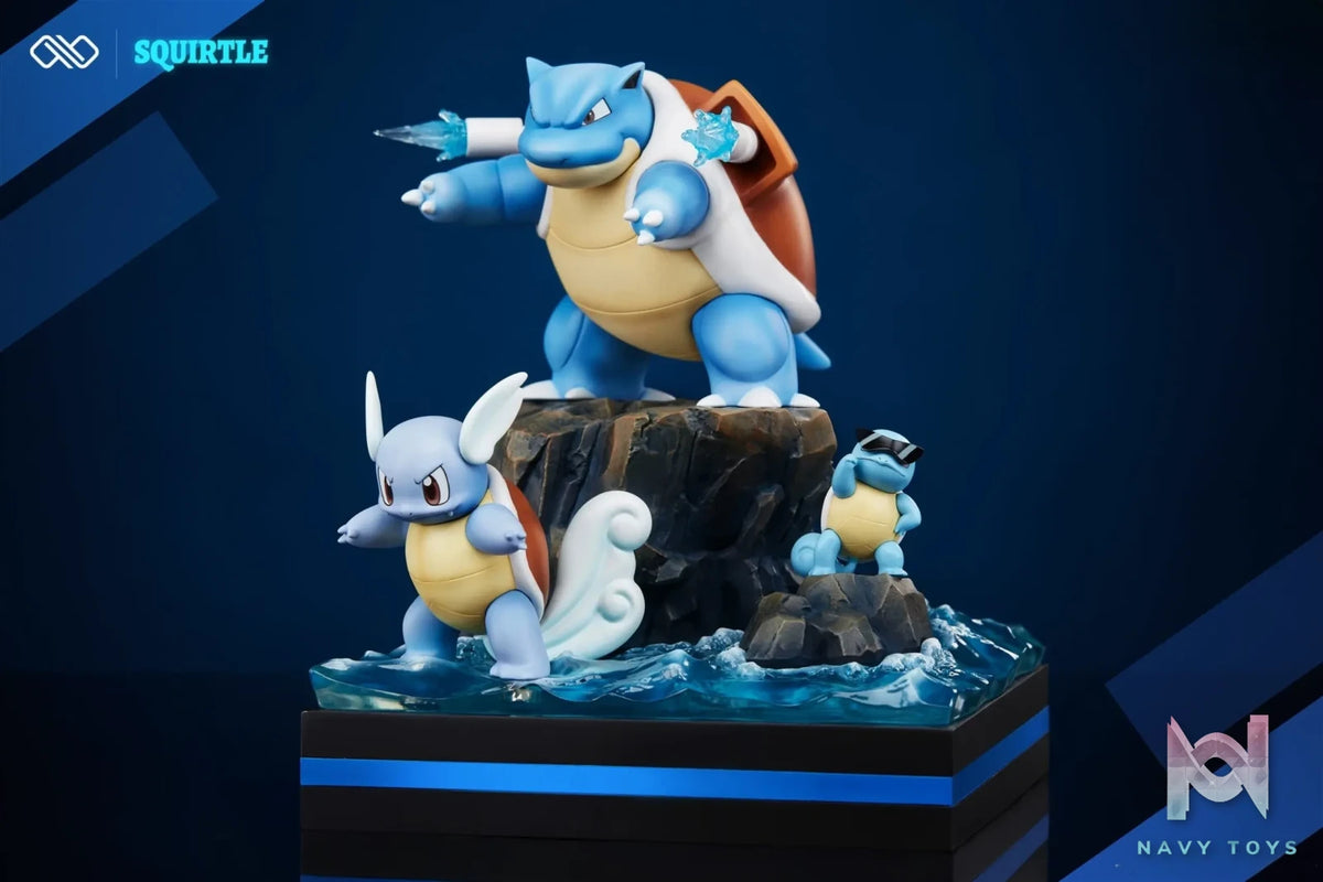Infinite Studio – Pokemon Squirtle Evolution