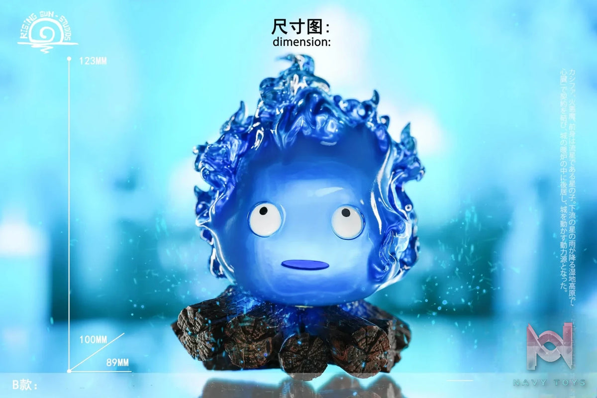 Rising Sun Studio – Howl’s Moving Castle Hayao Miyazaki Calcifer 2.0