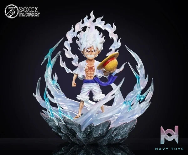 ZOOK FACTORY Studio - One Piece Straw Hat Pirates 1 Luffy resin statue Navy Toys anime figure