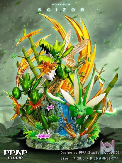 PPAP Studio – Pokémon Scyther, Scizor, MEGA Scizor