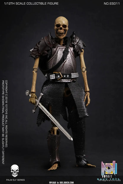 101Toys – Original 1/12 NO.ES010 PALM ELF SERIES- Skeleton Medieval Knight (Licensed)