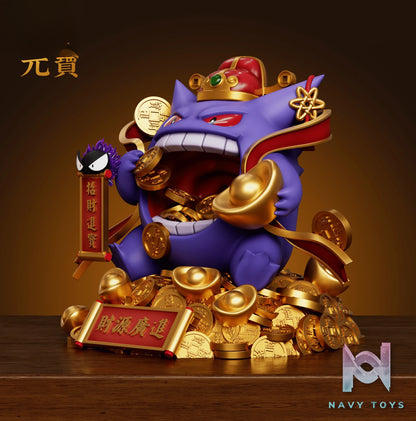 Yuan Bao Studio – Gengar Attract Wealth Pokémon