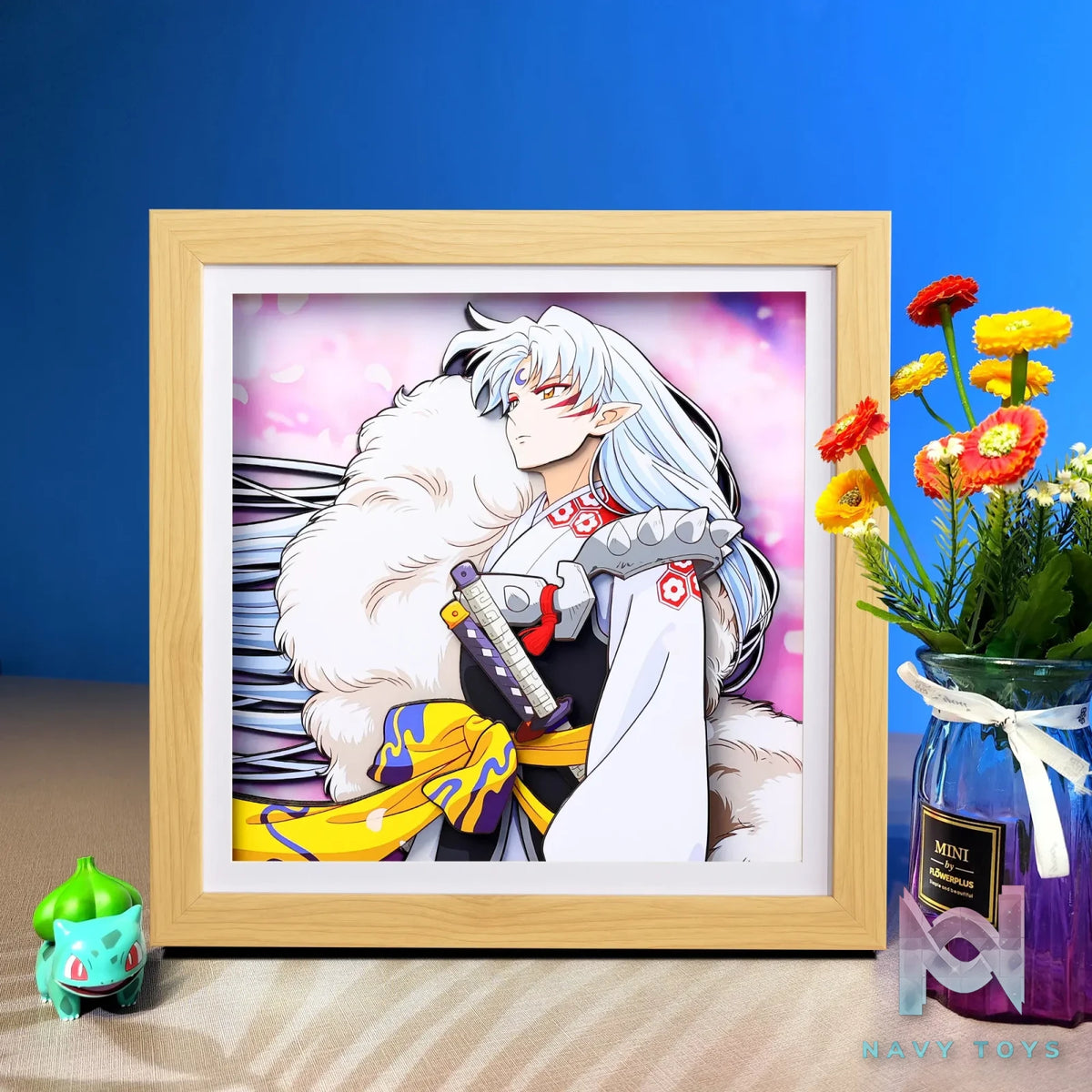 Yu Zhi Jiang Studio – Sesshomaru 3D Decorative Painting Inuyasha